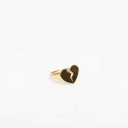 Prstan TwoJeys Broken Heart Ring Gold 60 mm