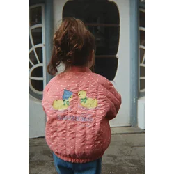 Konges Slojd bomber jakna otroška JUNO DUCKLING PRINTED BOMBER JACKET