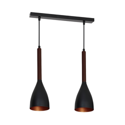 Luster na sajli MUZA 2xE27/60W/230V