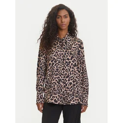 Guess Srajca W5YH03 WF1T2 Rjava Regular Fit