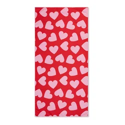 Swim Essentials Peškir za plažu za devojčice, 135x65cm, Roze-crveni