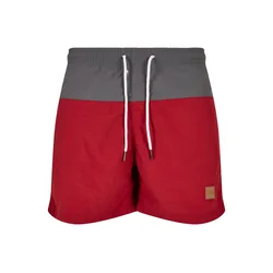 Block Swim Shorts brickred/darkshadow