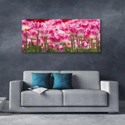 tulup.si Slika na platnu Tulipani rože narava 120x60 cm