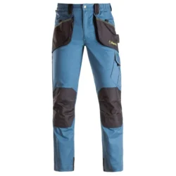 Radne pantalone Slick vel. 4XL 260g/m2 plave/crne Kapriol
