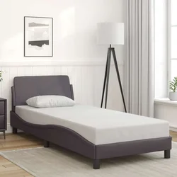 Okvir za krevet Dover sivi 80 x 200 cm od umjetne kože