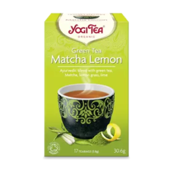 Čaj Yogi matcha & limun BIO 30,4g