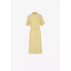 Mexx Ženska haljina MF006301761W, Midi, Žuta