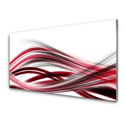 tulup.si Steklena slika Abstrakcija graphics 120x60 cm 2 obešalnika