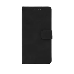 Futrola Leather Lux Flip za Iphone 16 Pro Max, Crna