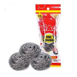LIAO Žica za Sudove H130045 3/1 – Inox Žice za Ribanje Šerpi/ Tiganja i Posuđa