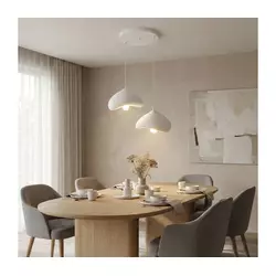 Brilagi - Luster na sajli WABI SABI 2xE27/40W/230V O 45 cm beli