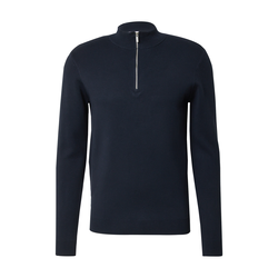 DAN FOX APPAREL Pulover Roman temno modra