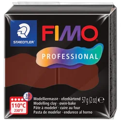 MASA ZA MODELIRANJE   57G FIMO PROFESSIONAL STAEDTLER 8040-77 BOJA ČOKOLADE