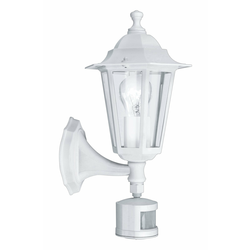 Eglo Laterna 5  spoljna zidna lampa/1, e27, senzor, bela