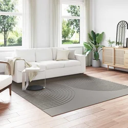 Tepisi za područja Četvrtasti GALATI Sivi 240 x 240 cm