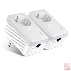 TP-Link TL-PA4010PKIT, Powerline Adapter with AC Pass Through Starter Kit