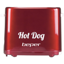 Beper BT.150Y Aparat za Hot dog, 750W, Crveni