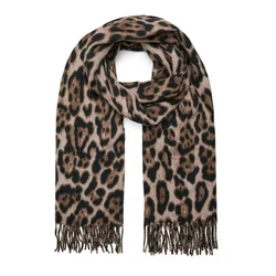 VERO MODA Šal VMJASMIN čokolada/kapučino/črna