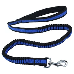 Povodec Bungee, modro-črn, L