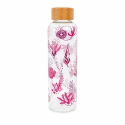 Be Cute staklena boca, koral 550ml