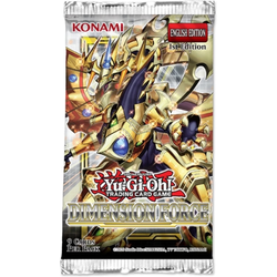 Yugioh karte Dimension force paketek