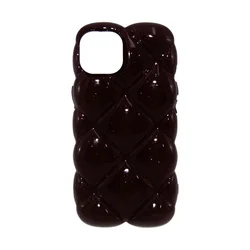Maska za telefon BUBBLE CASE za Iphone 13 kafa, Kafa