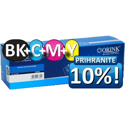 toner HP 201X (CF400X-3) - komplet 4 tonerjev