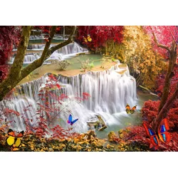 Grafika - Puzzle Deep Forest Waterfall 2000 - 2 000 kosov