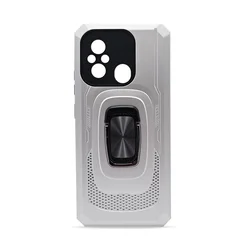 Maska za telefon SPIGEN 5 za Xiaomi Redmi 12C, Srebrna