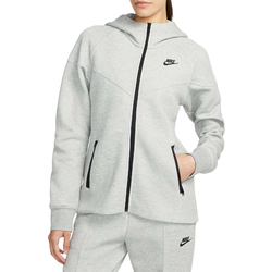 Nike W NSW TCH FLC WR FZ HDY, ženska jakna, siva FB8338