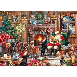 Schmidt - Puzzle Udoben božič - 1 000 kosov