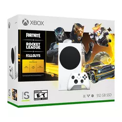 XBOX konzola Series S + Fortnite + Rocket League + Fall Guys Holiday Bundle