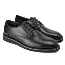 Mona Footwear Muške kožne cipele, Crne