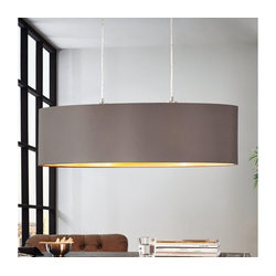 Eglo 55271 - Luster na sajli MASERLO 2xE27/60W/230V braon