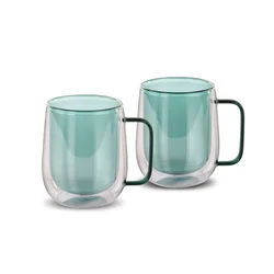 Lamart LT9124 Dvodelni komplet kozarcev za čajVaso, 250 ml, zelena