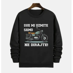 MAFIMI Duks Sve mi uzmite samo motor ne dirajte, Crni