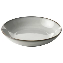 GLADELIG Duboki tanjir, siva, 21 cm