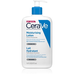CeraVe Moisturizers vlažilno mleko za obraz in telo za suho do zelo suho kožo 473 ml