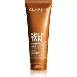 Clarins Self Tan Express Self-Tanning, Krema za samotamnjenje Proizvodi za samopotamnjivanje