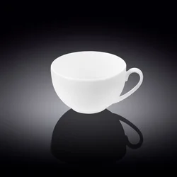 Set 2 Skodelic in Podstavkov, Porcelan, 250ml