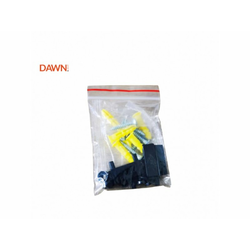 DAWN Magnetic slim zatvarač šine crni (LED26)
