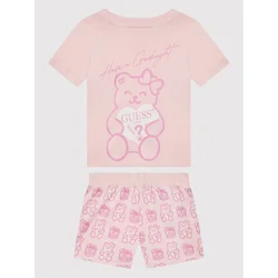 Guess Pižama H1BT07 K8HM0 Roza Regular Fit