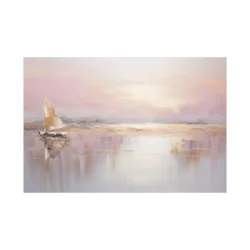 Canvas Slika na platnu Zlatni brod, 90 x 60 cm