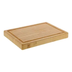 Cutting board, bamboo, 42 x 31 cm, 4 cm thick - Zwilling