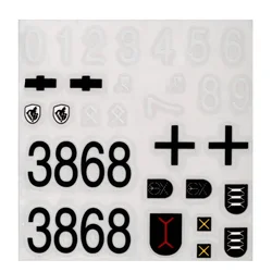shumee 68-093 Nemške nalepke Sturmgeschutz III 3868