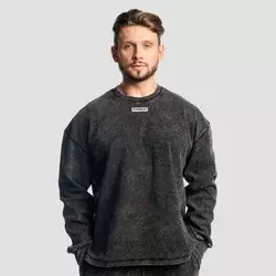 GymBeam Dukserica Aura Washed Black XXXL