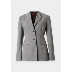 HUGO Blazer Asmalla pegasto siva