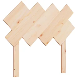 Vidaxl Posteljno vzglavje 92x3x81 cm trdna borovina