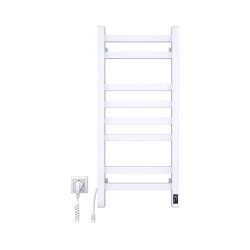 Električni sušač peškira sa termostatom AVANGARD 105W 80x36 cm  beli levi