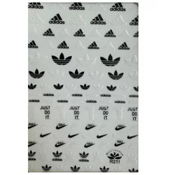 LK Nalepnice za nokte, Nike i Adidas, Crne